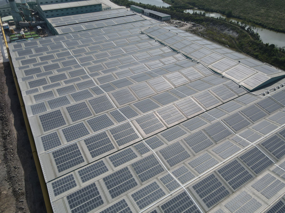 全球单体超大型30MW轻质光伏项目，日托助力绿色生产